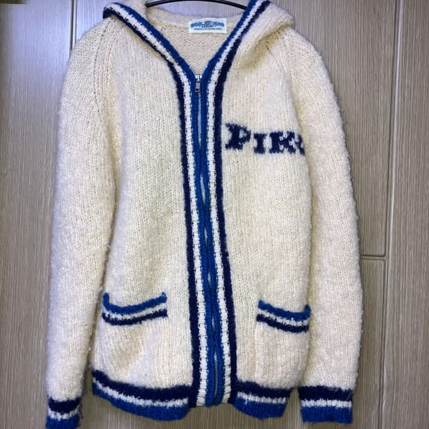 피코 하와이 니트 집업