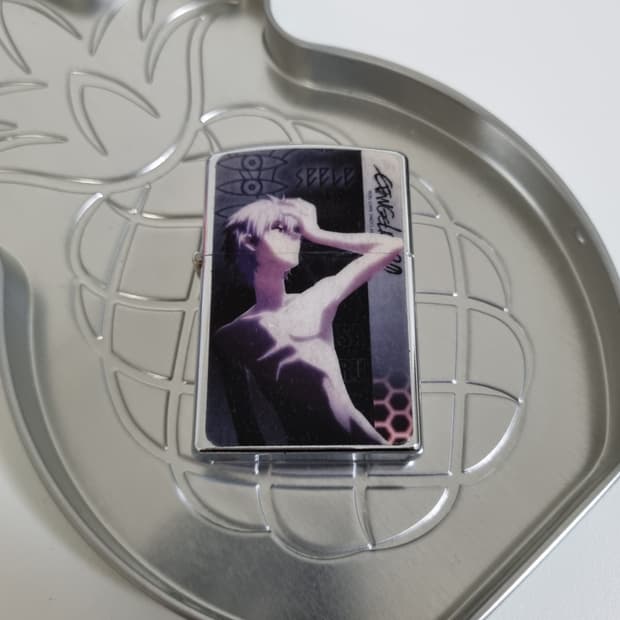 에반게리온 지포 라이터 카오루