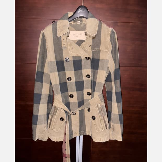 버버리 브릿 노바체크 트렌치코트