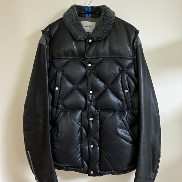 [2] 언더커버 13AW 레더암 도킹 패딩