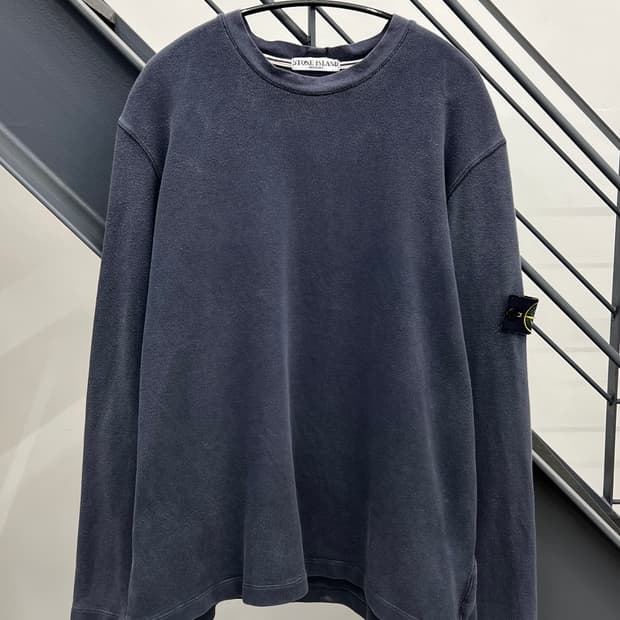 스톤아일랜드 00s 와펜 차콜 롱슬리브