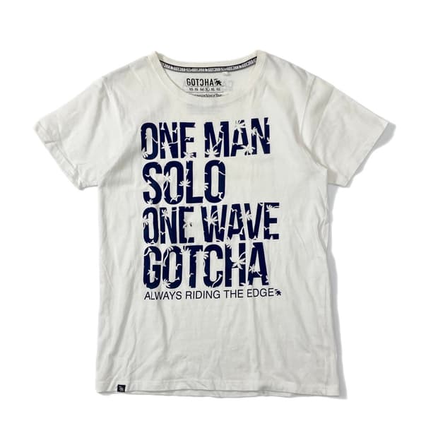 GOTCHA lettering tee