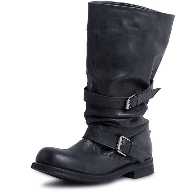 [1회 착용] 네거티브쓰리 슬라우치 롱부츠 230