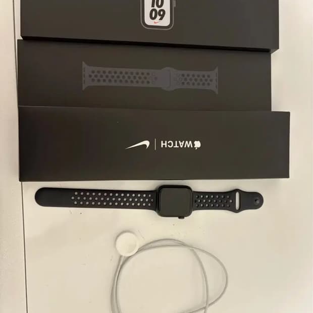 애플워치 se 나이키 44mm 스페이스 그레이