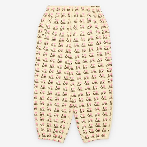 [S,M]애슐리 윌리엄스 26ss 아이 하트 미 팬츠/옐로우