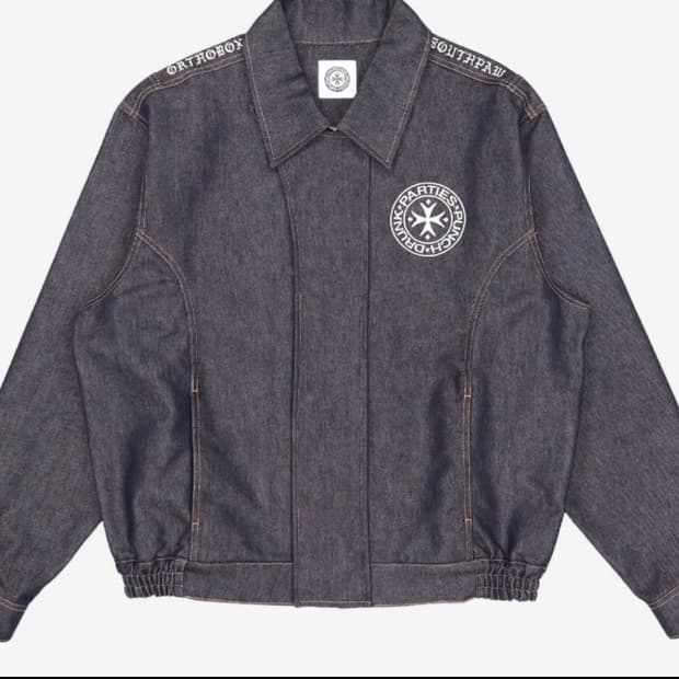 펀치드렁크파티즈 로우 데님자켓 다크 인디고 2