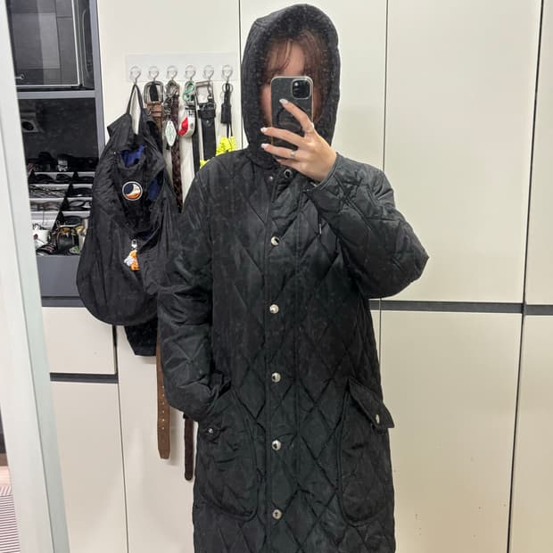 버버리 퀄팅 자켓 uk10