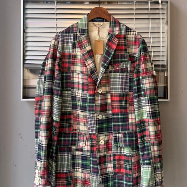 Polo Ralph Lauren madras check patchwork