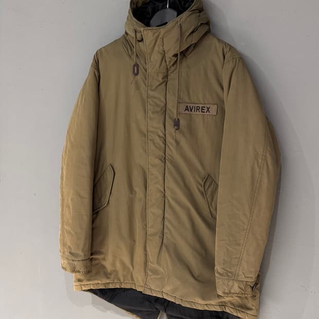 아비렉스 밀리터리 피쉬테일 후드 파카