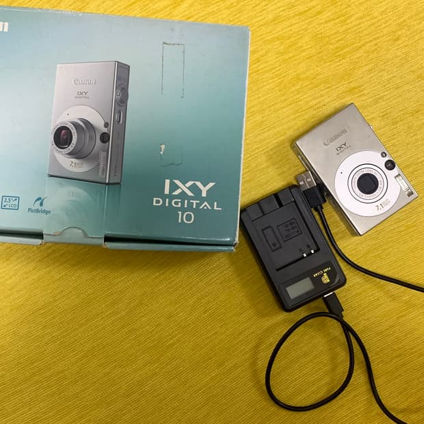 캐논 익서스70 빈티지 디카 풀박스 (익시10) / 토모토모 유인 카메라