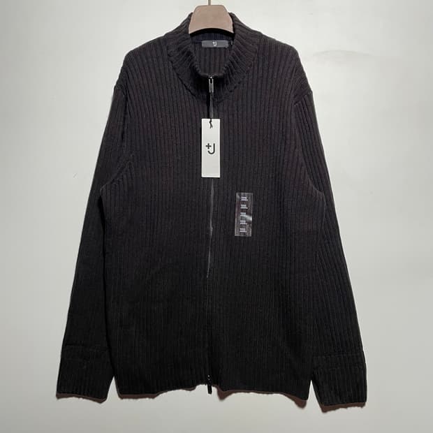 새상품 유니클로 +J 니트집업