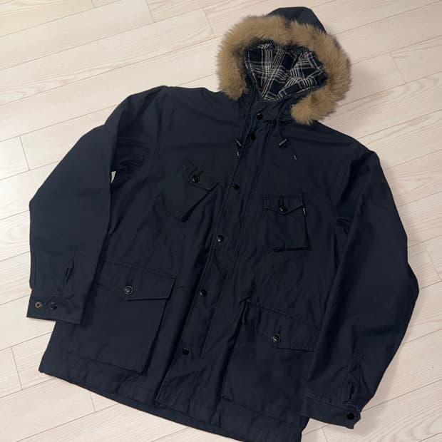 07FW 슈프림 퍼 후드 필드자켓