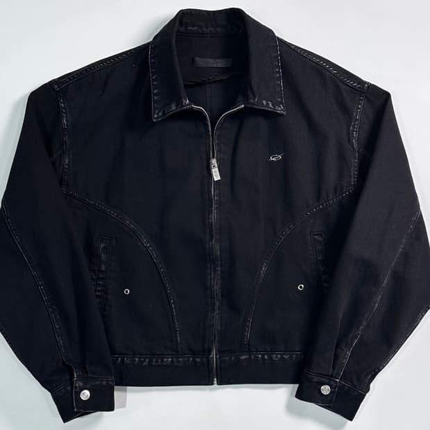 51퍼센트 블랙 데님 자켓