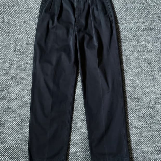 폴로 빈티지 앤드류 팬츠 블랙 33