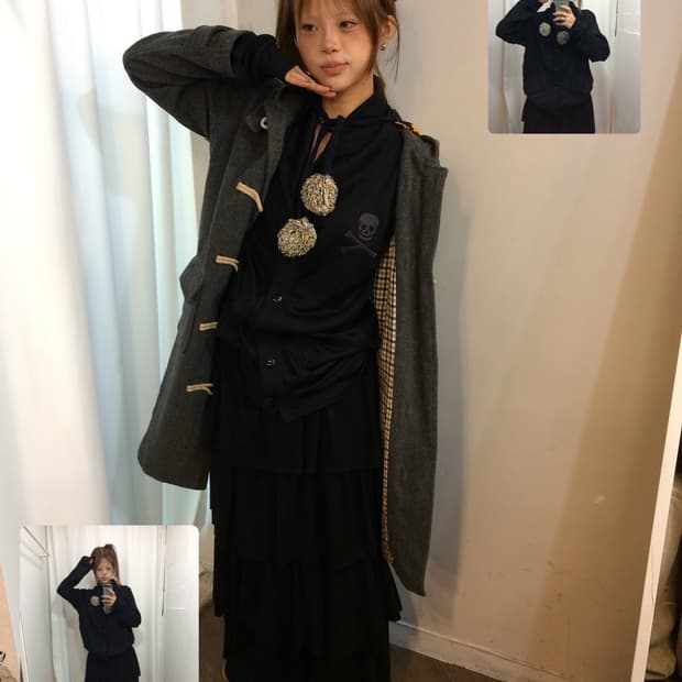 아디다스 롱롱 코디 ☠️