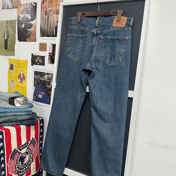 Levis 리바이스 505 레귤러 스트레이트 데님 팬츠