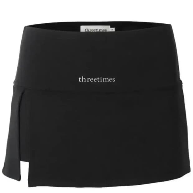 쓰리타임즈 슬릿 스커트 M
