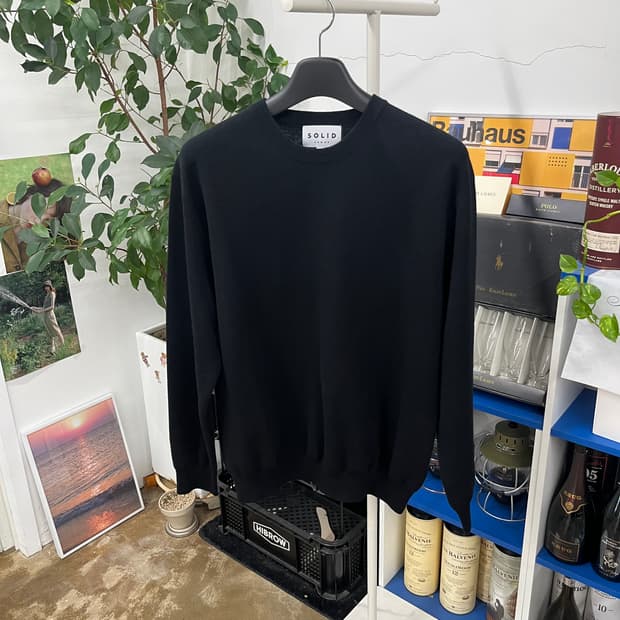 솔리드옴므 크루넥 울니트 50