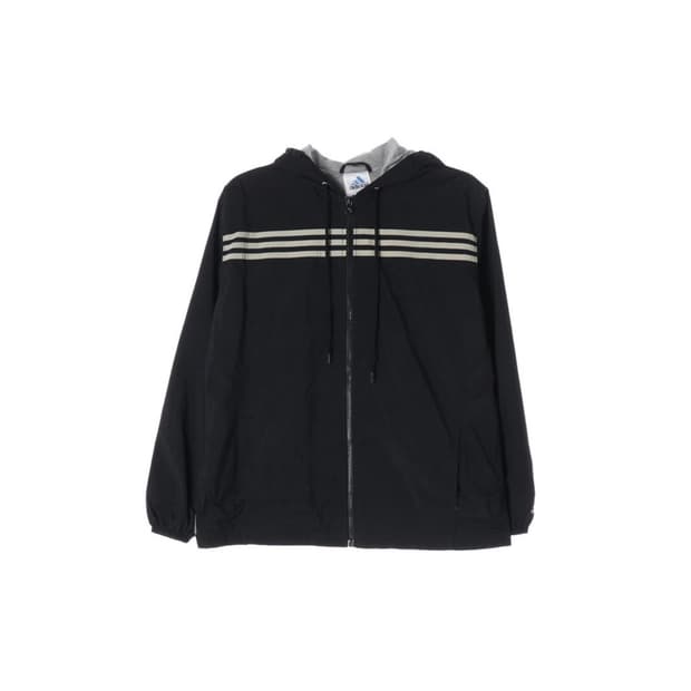 ADIDAS 나일론 폴리코튼 후드집업