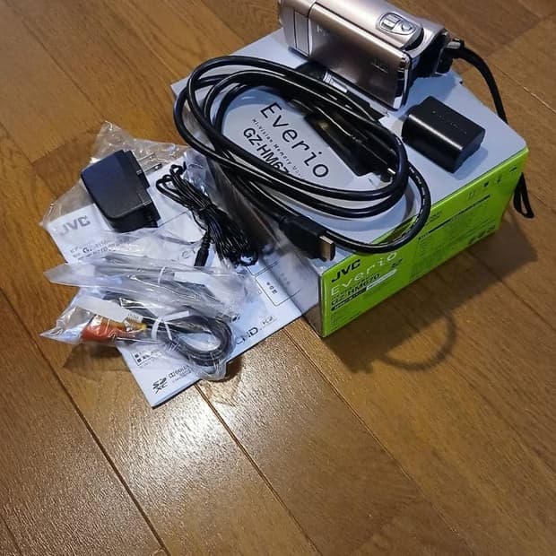 jvc hm670/핑크 골드/카리나 캠코더