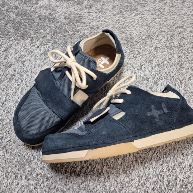 오찌 로우 스웨이드 네이비 270