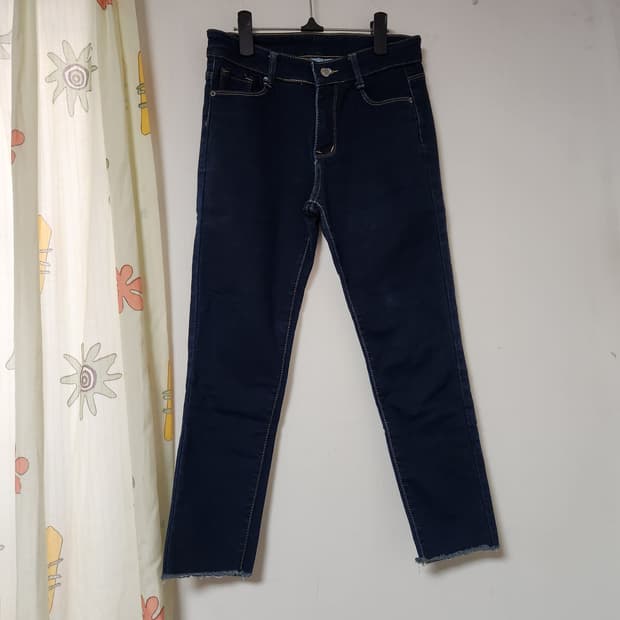 진청 데님 청바지 스키니핏 M