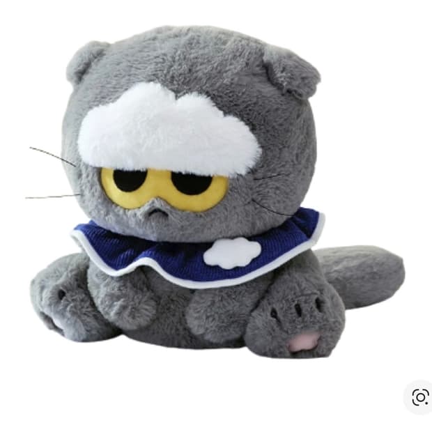 라인프렌즈 조아 미디움 플러쉬 그레이 지드래곤 인형