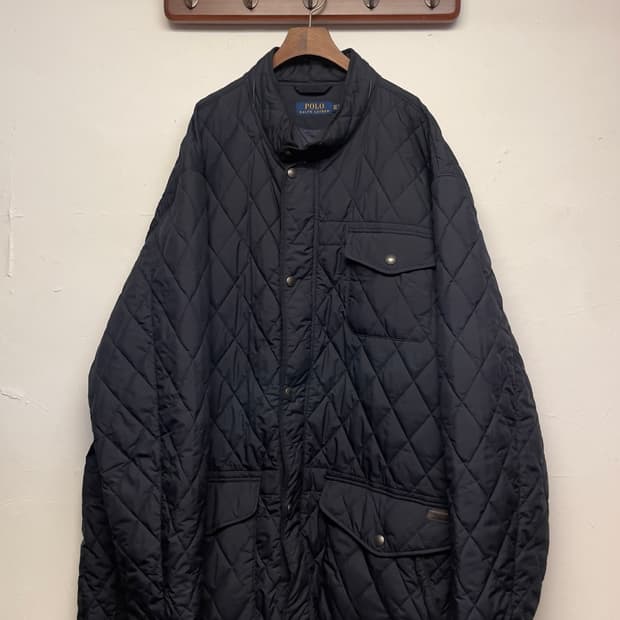 폴로 랄프로렌 네이비 퀼팅 자켓 (빅사이즈)  
