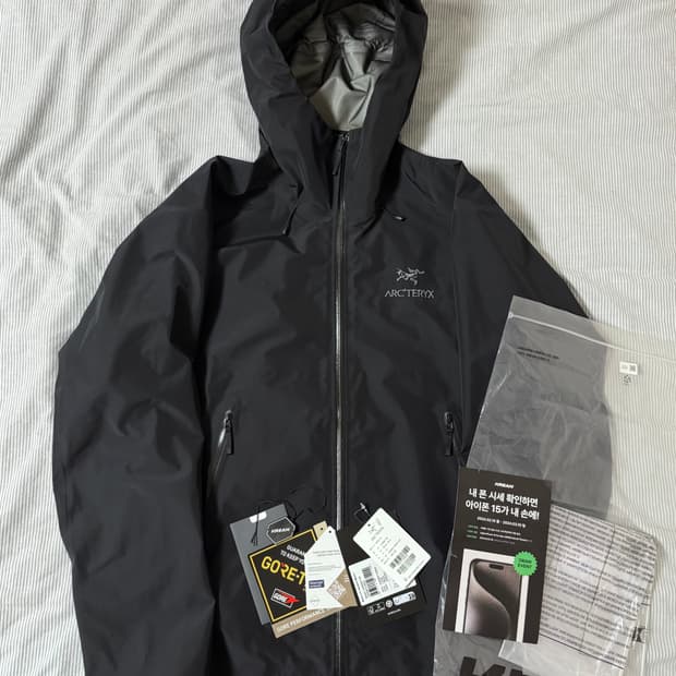 (크림풀구성) 아크테릭스 베타 LT 자켓 블랙