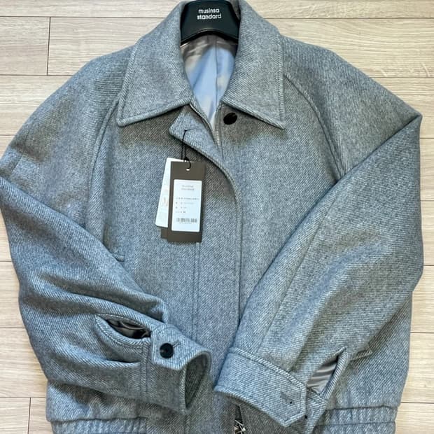 무신사스탠다드 울 블루종 자켓