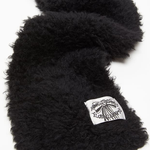 아크네스튜디오 울 모헤어 머플러/블랙