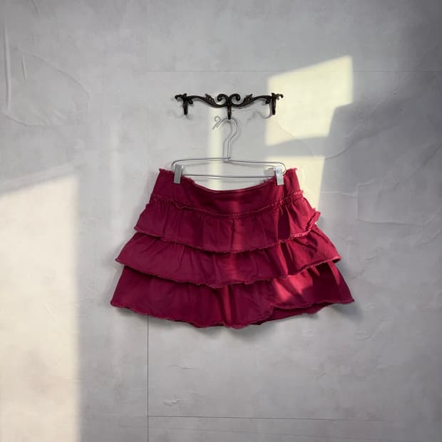 Juicy Couture cherry pink cancan skirt