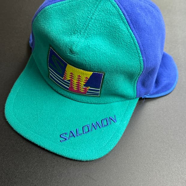 90‘s salomon earflap polartec cap