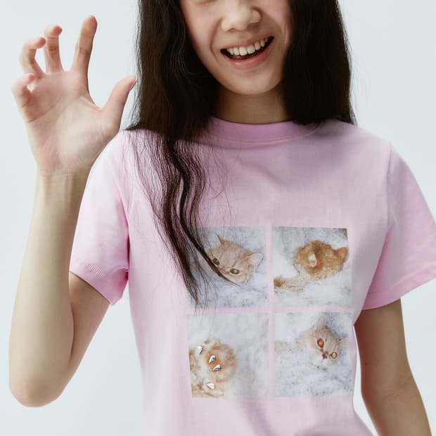 김미더영 러브캣 티셔츠