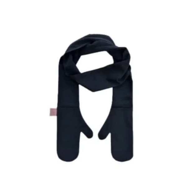 지초이 머플러장갑 BLACK