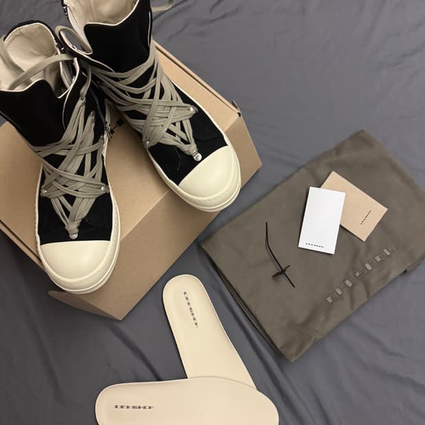 릭오웬스 25aw DRKSHDW 메가레이스 라몬즈 스니커즈 42.5