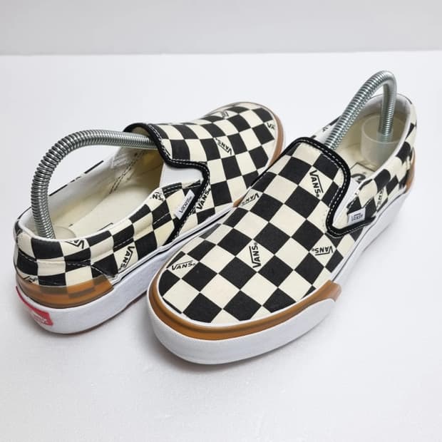 [Vans] 반스 슬립온 스택드 플렛폼 멀티 체커보드