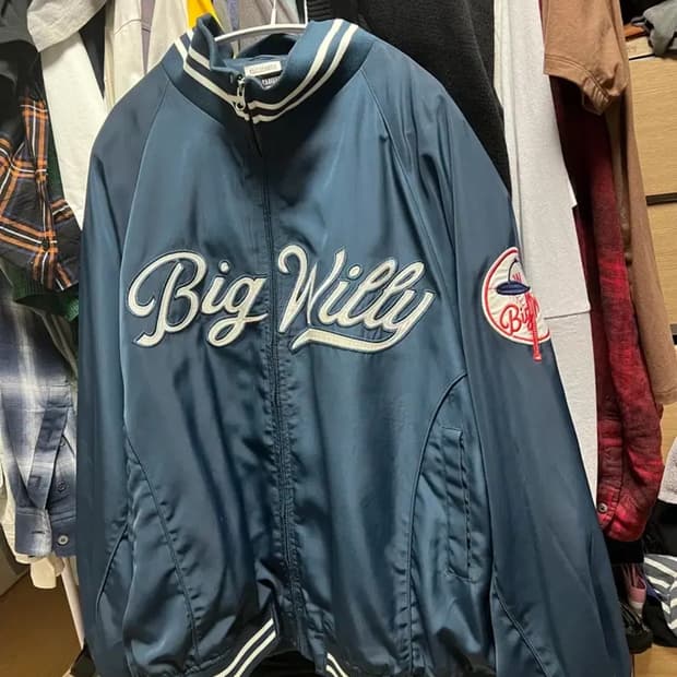 [우주매물] 정품 윌리차바리아 베이스볼 자켓 m사이즈