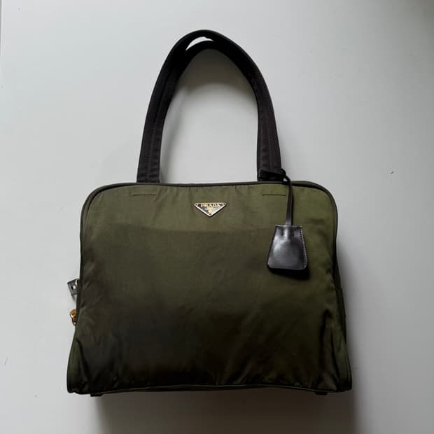 [정품 PRADA] 프라다 포코노 나일론 토트백
