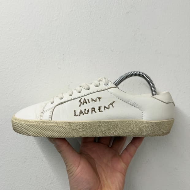 생로랑 SL/06 스니커즈 화이트 225