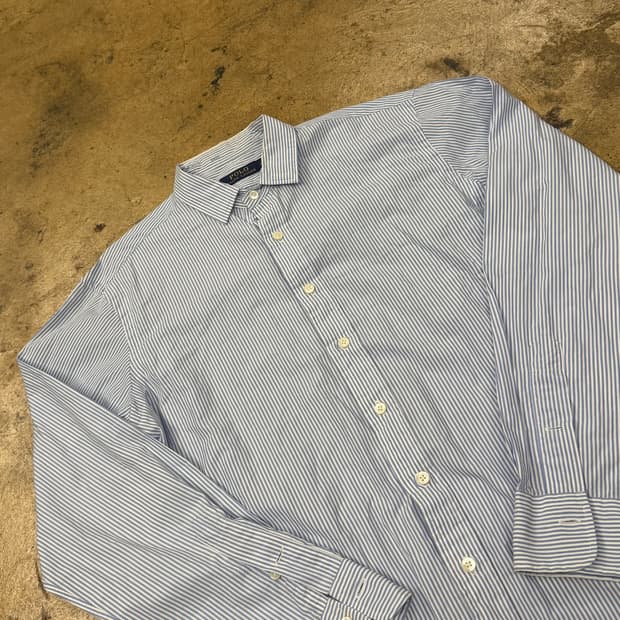 [정품/L] 폴로 랄프로렌 스트라이프 긴팔 셔츠 b15