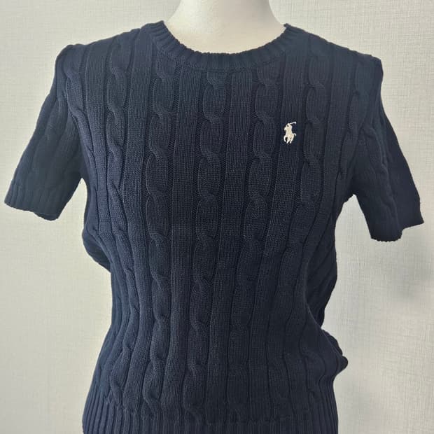 XL)폴로 랄프로렌 반팔 니트