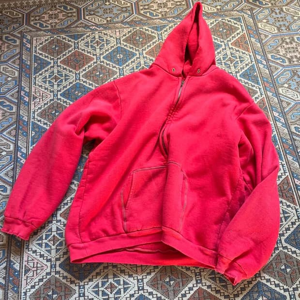 25aw 빈티지 스웻 후드집업