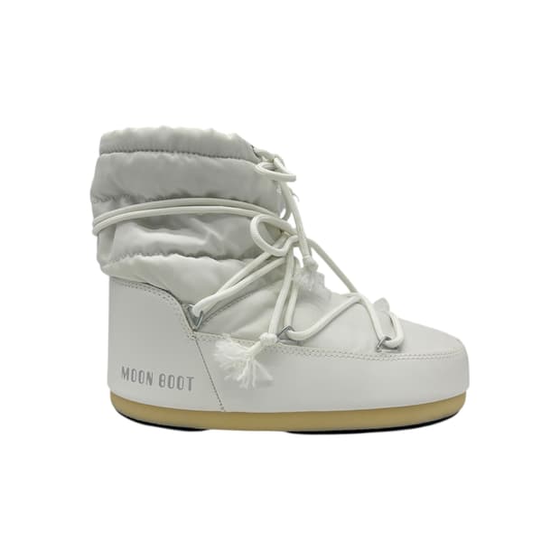 250 255 W 문부츠 라이트 나일론 부츠 화이트 (EU39/40)