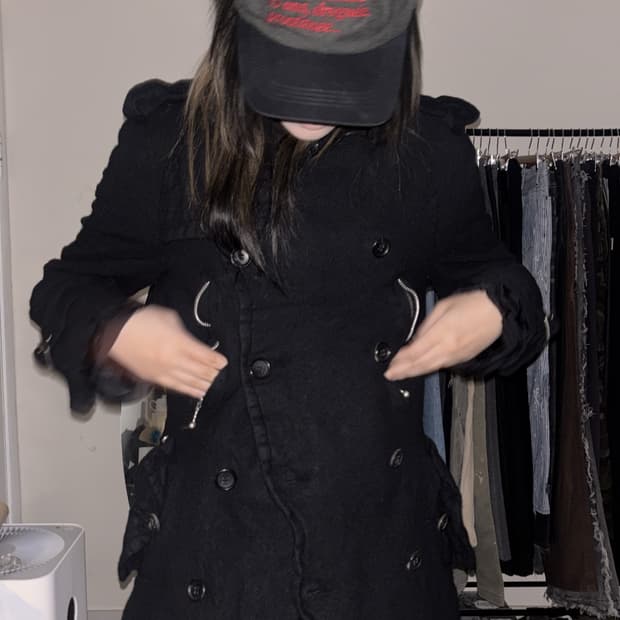 준야와타나베 07aw 축융 볼체인 코트