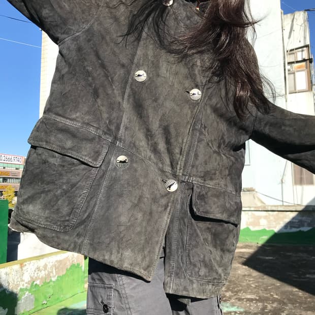 Artico 양가죽 스웨이드 자켓