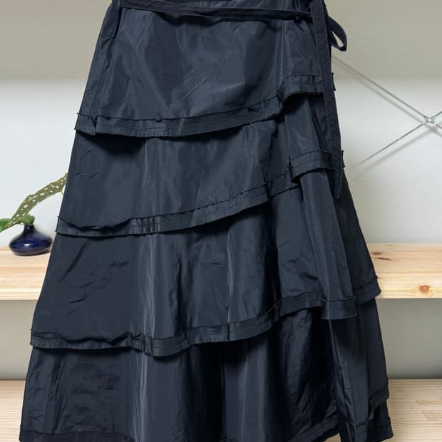 COMME DES GARCONS Tricot RUFFLE SKIRT
