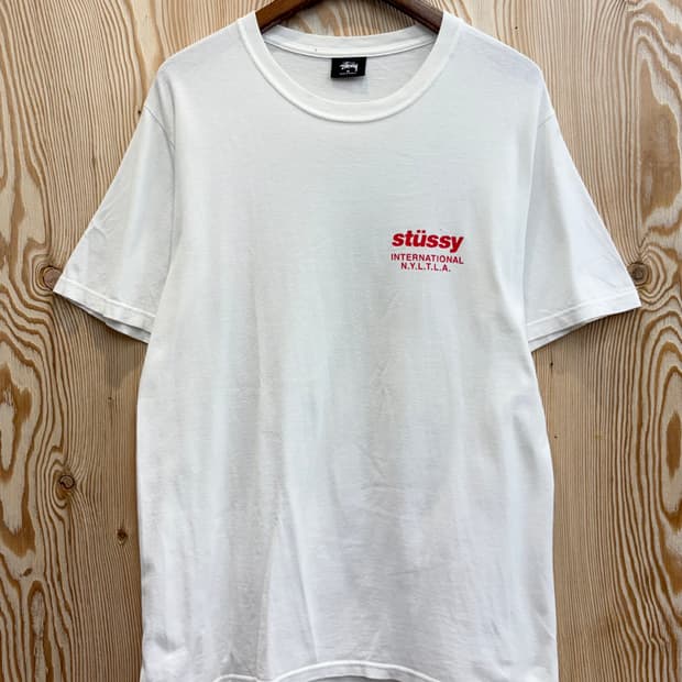 스투시 윈드플라워 티셔츠