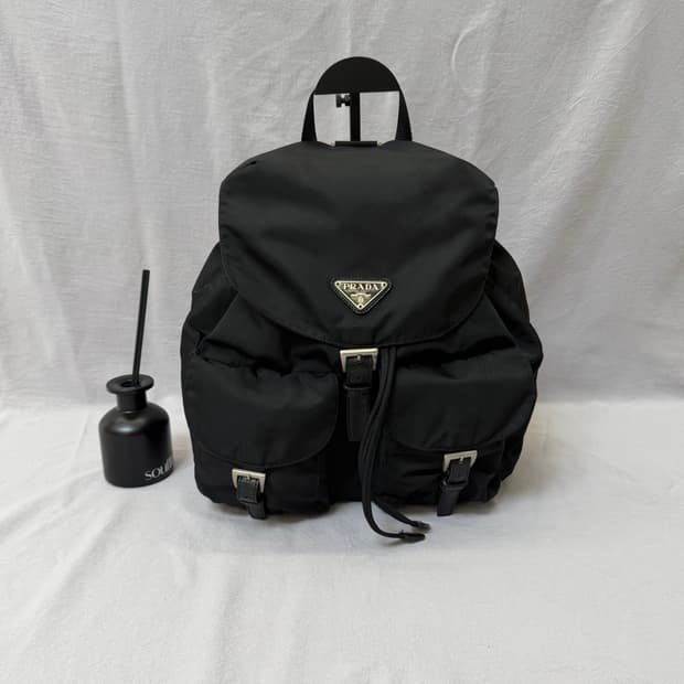 프라다 투포켓 포코노 나일론 백팩 미디엄