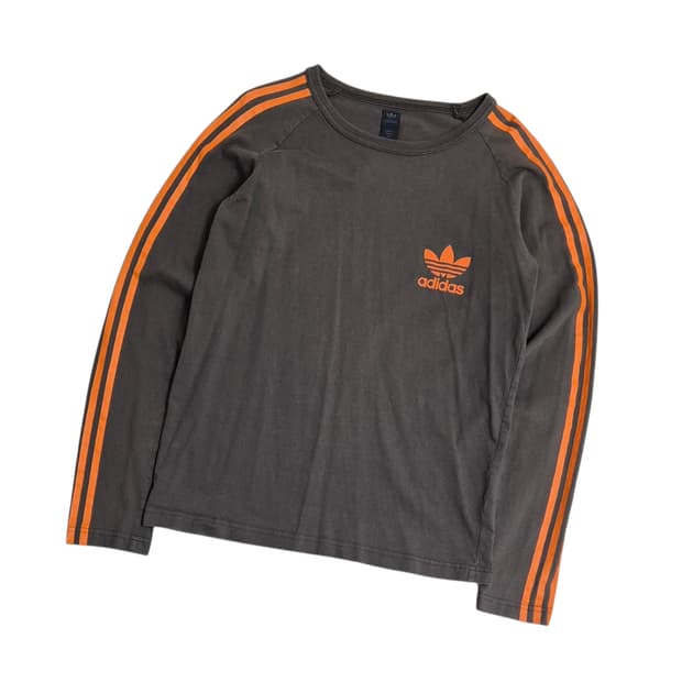 아디다스 유로파 브라운 오렌지 긴팔티